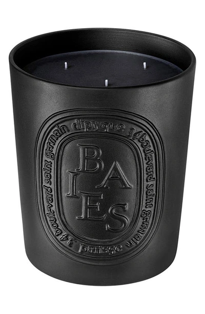 Diptyque 21.1 Oz. Baies 3-wick Candle In White