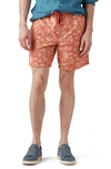 RODD & GUNN MAIN BEACH FLORAL STRETCH COTTON DRAWSTRING SHORTS