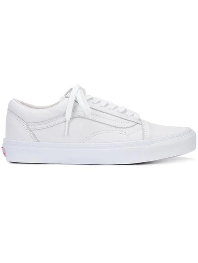Vans White Og Old Skool Lx Vlt Sneakers