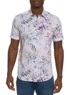 Robert Graham The Roxy Short Sleeve Button Down Shirt In Multi
