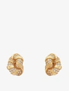 Lanvin Paris Earrings In Gold