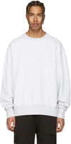 YEEZY Grey Boxy Crewneck Sweatshirt