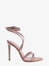 Paris Texas Holly Zoe 105mm Crystal-embellished Sandals In Pink