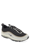 Nike Air Max 97 Suede-trim Sneaker In Light Bone/ Black/ Khaki/ Sail