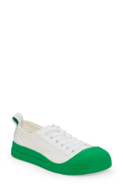 Bottega Veneta Men's Vulcan Low Top Sneakers In White