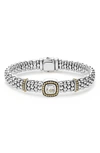 Lagos Caviar Color White Topaz Bracelet In Topaz