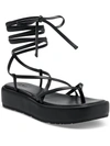 Inc Rexile Womens Thong Strappy Flatform Sandals In Multi