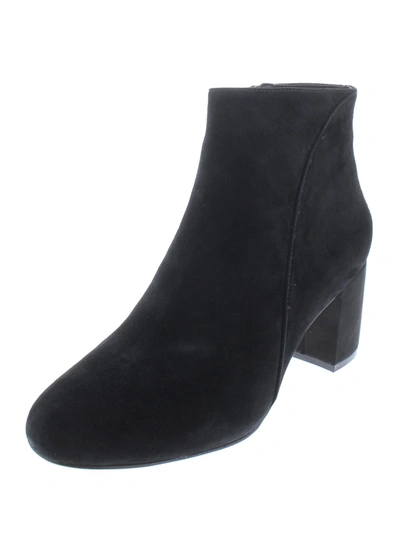 Inc Floriann Womens Solid Booties Ankle Boots In Black