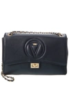 VALENTINO BY MARIO VALENTINO VALENTINO BY MARIO VALENTINO POSH SIGNATURE LEATHER SHOULDER BAG