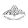 VIR JEWELS 1/5 CTTW ROUND CUT LAB GROWN DIAMOND WEDDING ENGAGEMENT FOR WOMEN RING .925 STERLING SILVER