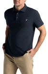 HYPERNATURAL MOJAVE SUPIMA® COTTON BLEND FEATHER JERSEY POLO