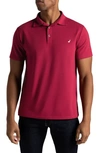 HYPERNATURAL MOJAVE SUPIMA® COTTON BLEND FEATHER JERSEY POLO