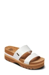 Reef Vista Hi Platform Slide Sandal In Cloud