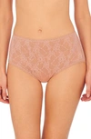 Natori Bliss Allure Lace Full Briefs In Rose Beige