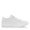 JIMMY CHOO ACE Ultra White Sport Calf Low Top Trainers with Mixed Stars,ACEOMX S