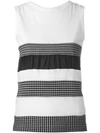 Y'S tank with ruffles,YDT92667111982857