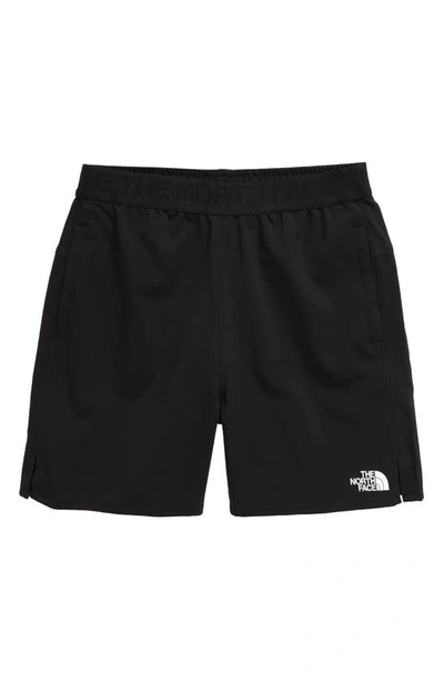 The North Face Kids' On The Trail Flashdry™ Water Repellent Shorts In Black