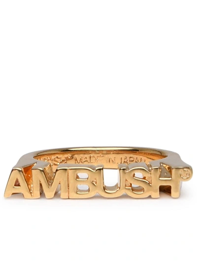 Ambush Logo戒指 In Gold