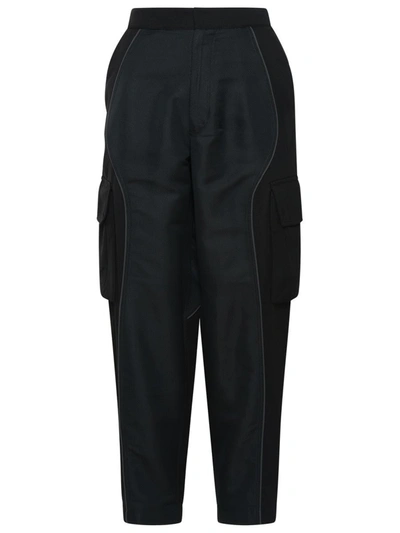 Ferrari Black Nylon Blend Trousers