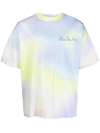 Blue Sky Inn Tie Dye Logo Print T-shirt In Red