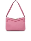 MANSUR GAVRIEL ROSE LEATHER M FRAME BAG