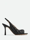 Bottega Veneta Heeled Sandals  Woman Color Black In Black