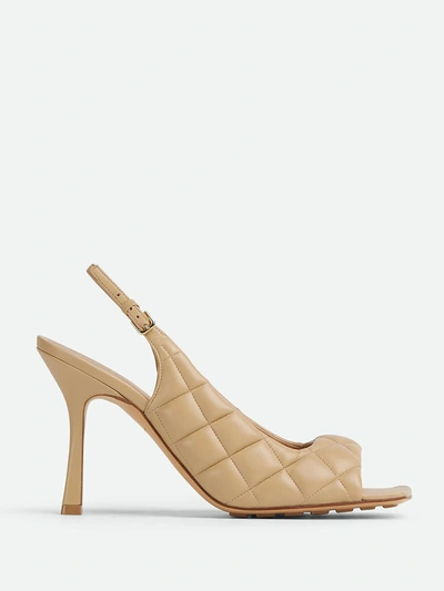 Bottega Veneta Heeled Sandals  Woman In Cream