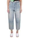 Kenzo Women Carrot Fit Jeans In Blue