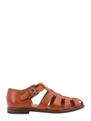 Church's Fisherman Leather Sandals In Brown