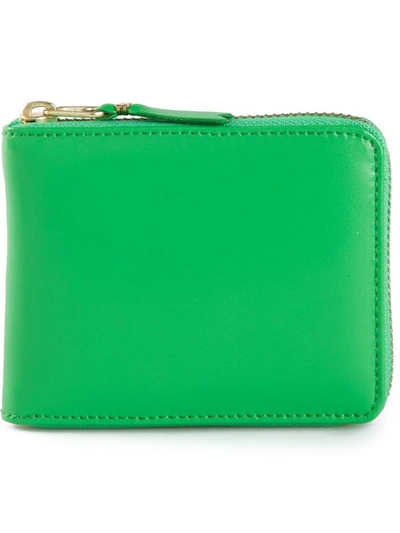 Comme Des Garçons Classic Logo Wallet Accessories In Green