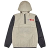 Comme Des Garçons Play Beige & Black K-way Edition Jacket In Nero E Beige