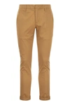 Dondup Men's Gaubert - Slim-fit Trousers In Brown