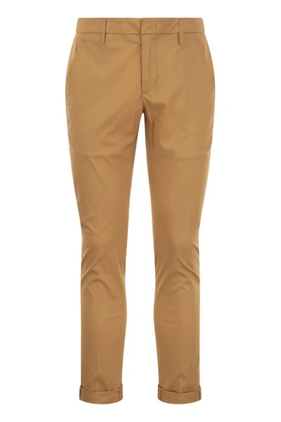 Dondup Gaubert - Slim-fit Trousers In Ochre