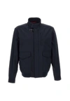 Fay Short Jacket In Blue