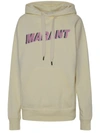 Isabel Marant Étoile Isabel Marant Etoile Woman Sand Cotton Blend Mansel Sweatshirt In Beige