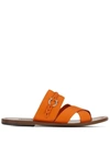 Ferragamo Sandal In Orange