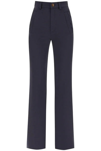 VIVIENNE WESTWOOD VIVIENNE WESTWOOD 'RAY' TROUSERS IN RECYCLED CADY