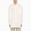 OUR LEGACY CHAMPAGNE OVERSIZE COTTON SHIRT,M2232DOCO/M_OLEGA-CH_202-52