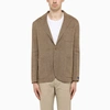 POLO RALPH LAUREN POLO RALPH LAUREN | SINGLE-BREASTED BROWN HERRINGBONE JACKET,715901950001CO/M_POLOR-TB_323-XL