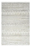 Solo Rugs Thomas Handmade Wool Blend Area Rug In Grey