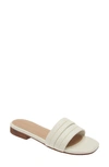 Kaanas Maya Chunky Band Sandal In Ivory