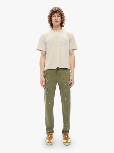 Mother The Duke Utility Clean Up On Aisle Five Pants In Green