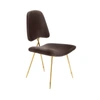 Jonathan Adler Maxime Dining Chair In Rialto Charcoal