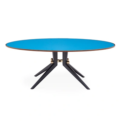 Jonathan Adler Trocadero Dining Table, Ebonized Oak