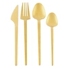 Jonathan Adler Gold Tone Vienna Cutlery Set