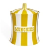 Jonathan Adler Vice Munchies Canister In Yellow
