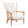 Jonathan Adler Us Voltaire Lounge Chair, Oatmeal