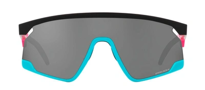 Oakley Bxtr - Matte Black / Prizm Black Sunglasses In Grey