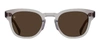 Raen Squire 49mm Round Sunglasses In Brown