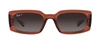 Ray Ban Kiliane Bio-based Sunglasses Transparent Brown Frame Grey Lenses Polarized 54-21 In Grey